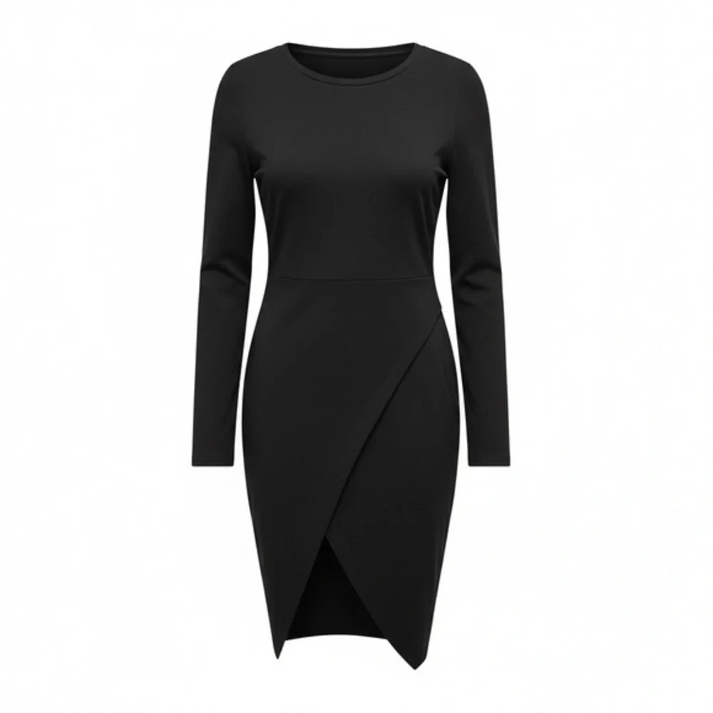 SHEIN Black Long Sleeve Tunic - Picture 1 of 4